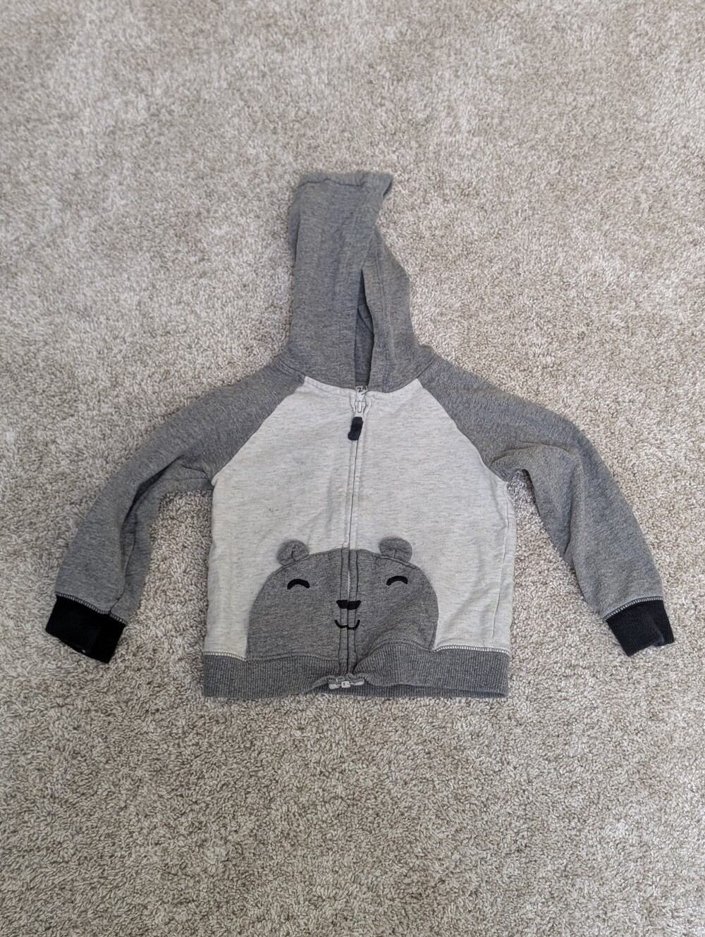 Carters Zip Up Hoodie 24 Months